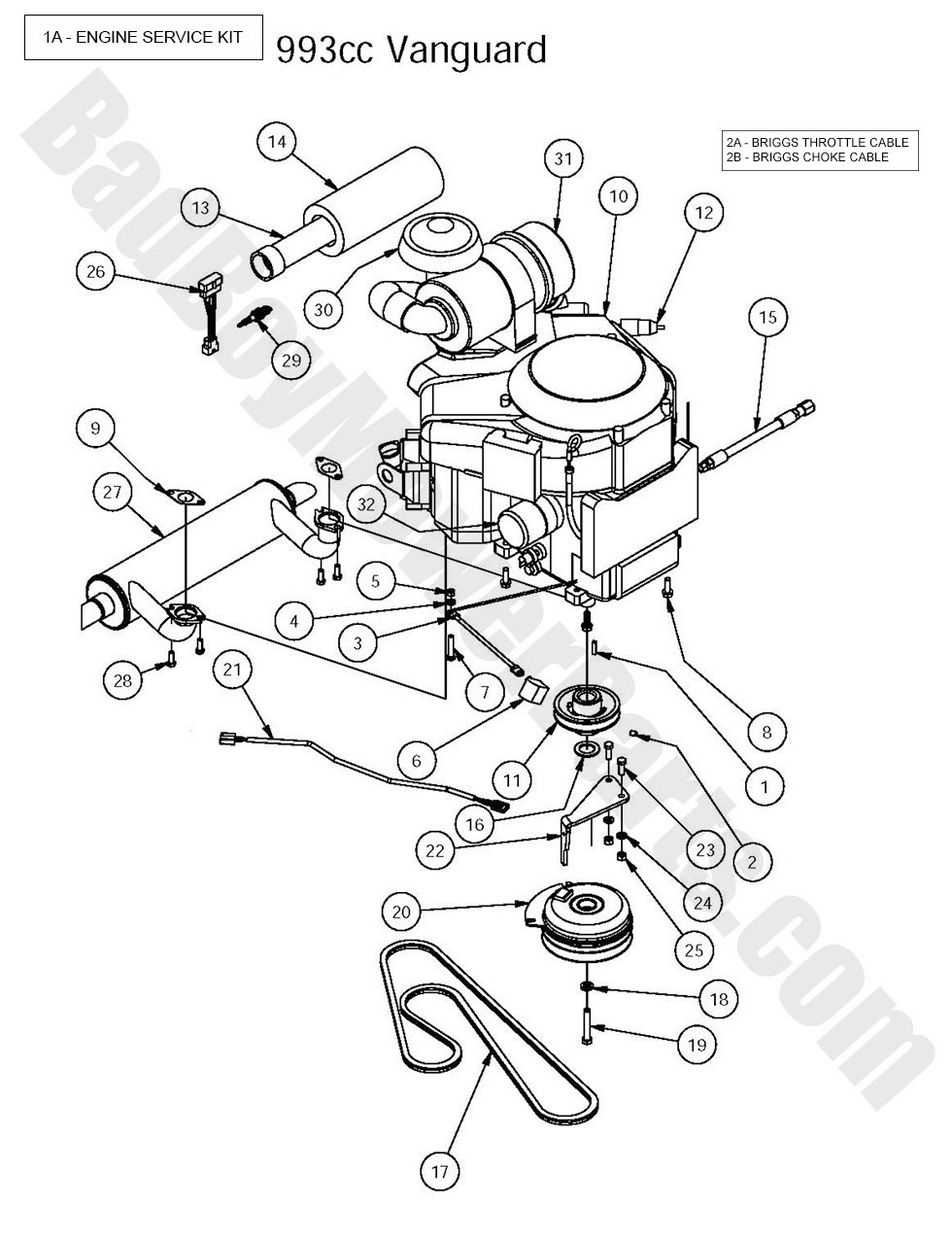 2016 Outlaw & Outlaw Extreme - Engine - Vanguard 993
